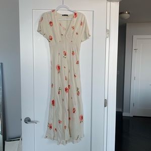 Never worn floral maxi